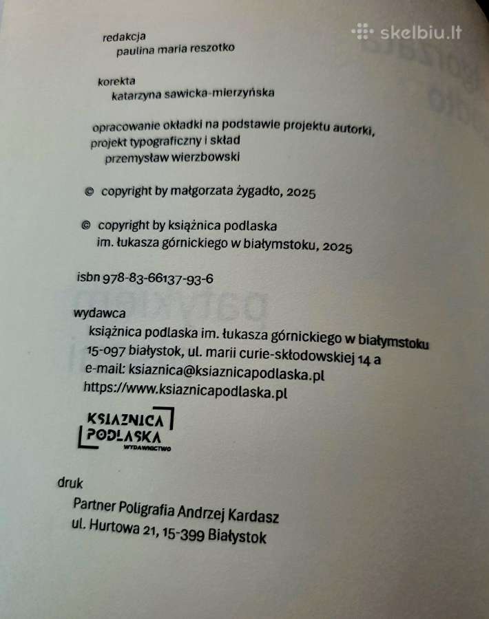 Małgorzata Żygadło – „patykiem pisani (lenku k.) - nuotraukos Nr. 5