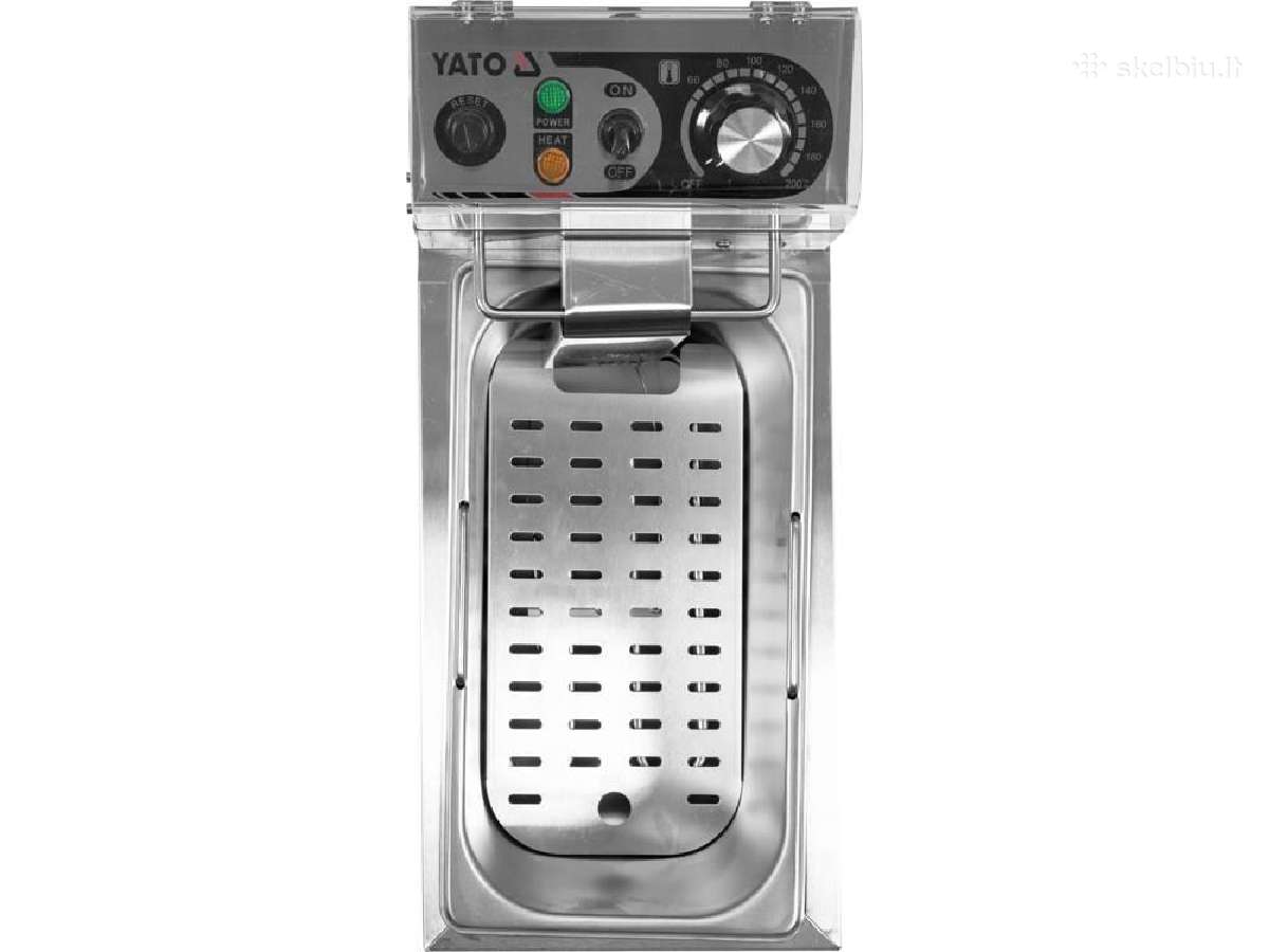 Vienos kameros gruzdintuvė Yato, talpa 3,5l - nuotraukos Nr. 4