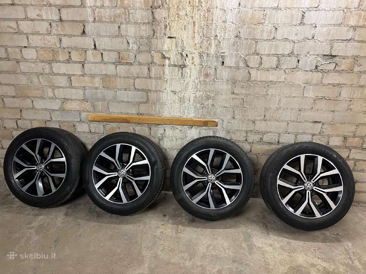 Oem VW R17 ratlankiai Nivelles su padangomis - nuotraukos Nr. 5