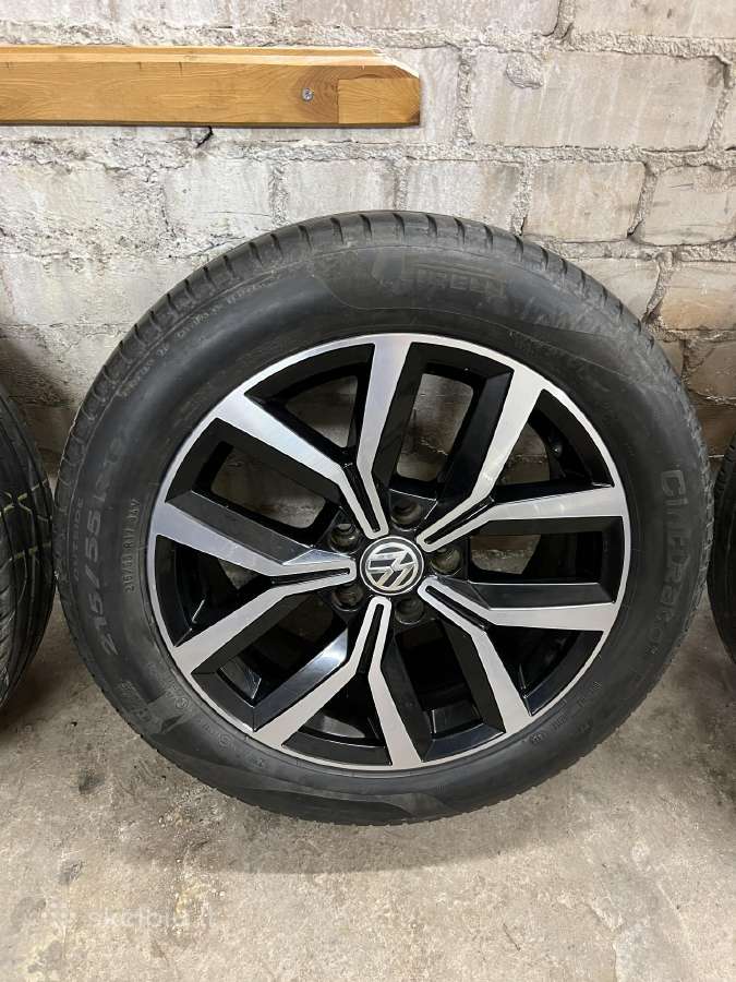 Oem VW R17 ratlankiai Nivelles su padangomis - nuotraukos Nr. 3