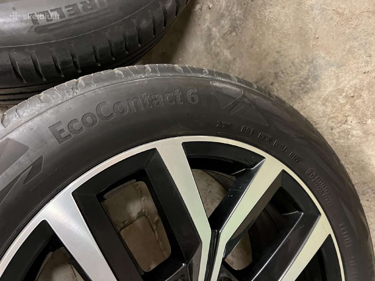 Oem VW R17 ratlankiai Nivelles su padangomis - nuotraukos Nr. 9