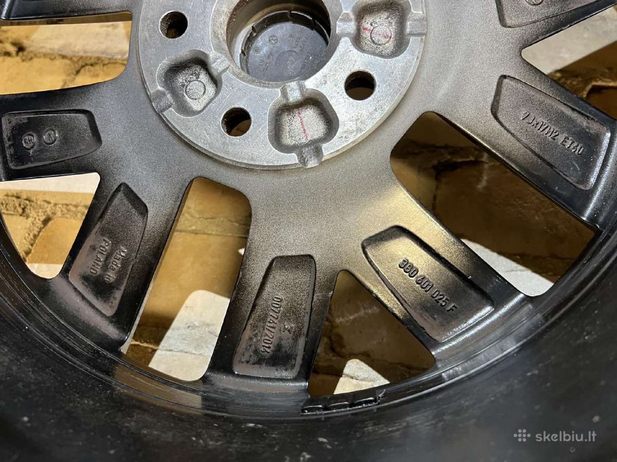 Oem VW R17 ratlankiai Nivelles su padangomis - nuotraukos Nr. 28
