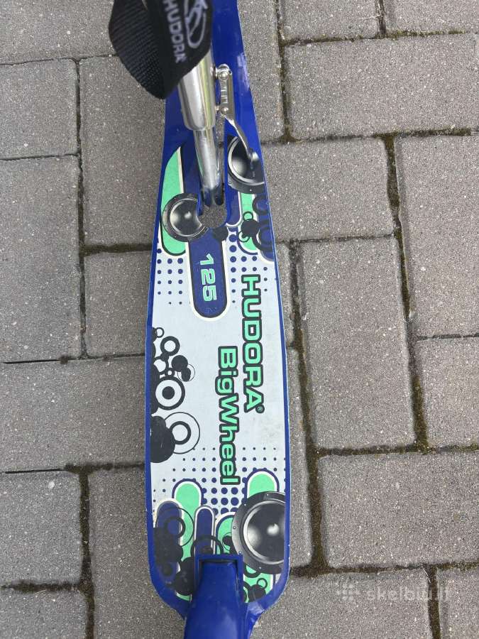 Hudora Bigwheel 125 paspirtukas - nuotraukos Nr. 4