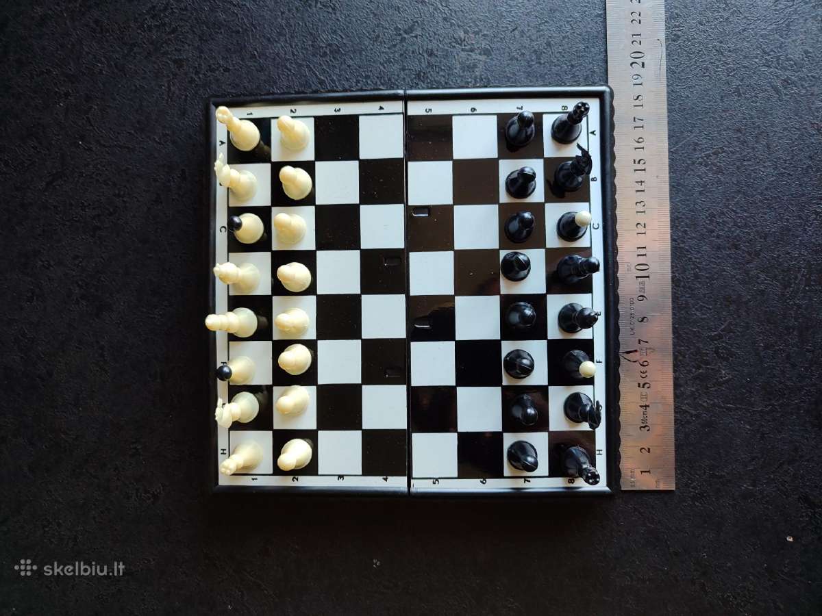 Magnetiniai kelioniniai šachmatai - nuotraukos Nr. 5