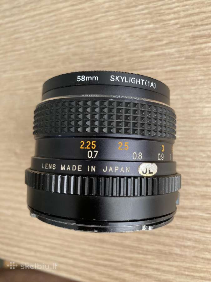 Mamiya-sekor C 80mm f/2.8 su priedais - nuotraukos Nr. 3