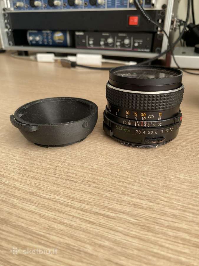 Mamiya-sekor C 80mm f/2.8 su priedais - nuotraukos Nr. 5