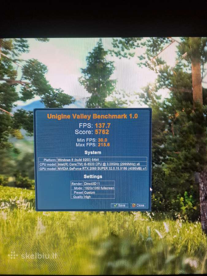 Pc mokslams ir ne tik, i5 / rtx 2060 super / 16gb - nuotraukos Nr. 5