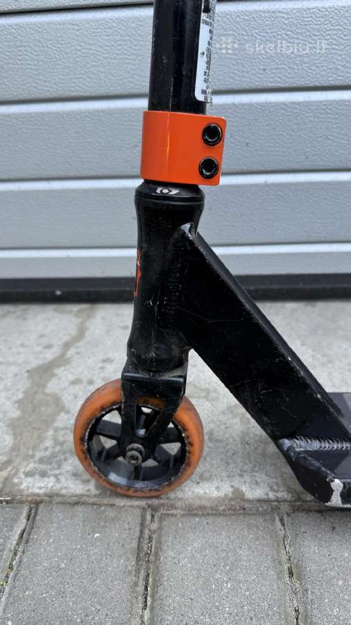 Paspirtukas Dominator Sniper Black Orange - nuotraukos Nr. 2