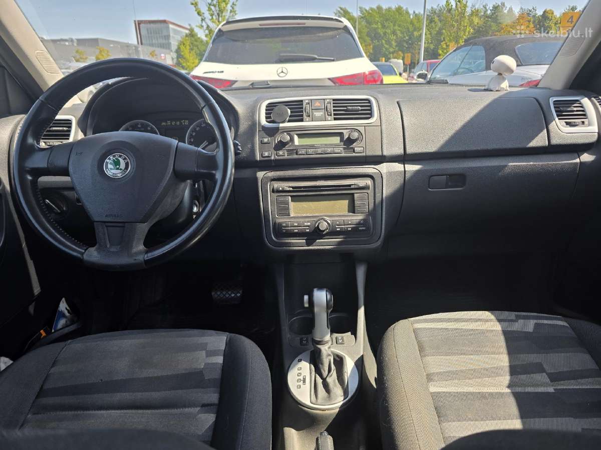 Škoda Fabia Combi 2009, 1.6 automatas, benzinas - nuotraukos Nr. 7