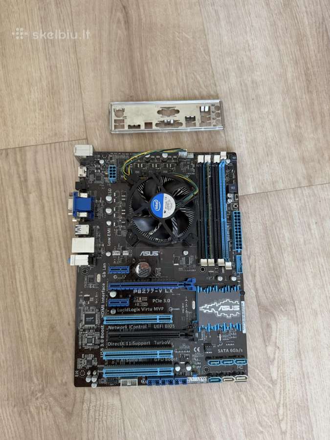 MB+cpu+RAM+SSD+HDD - nuotraukos Nr. 2