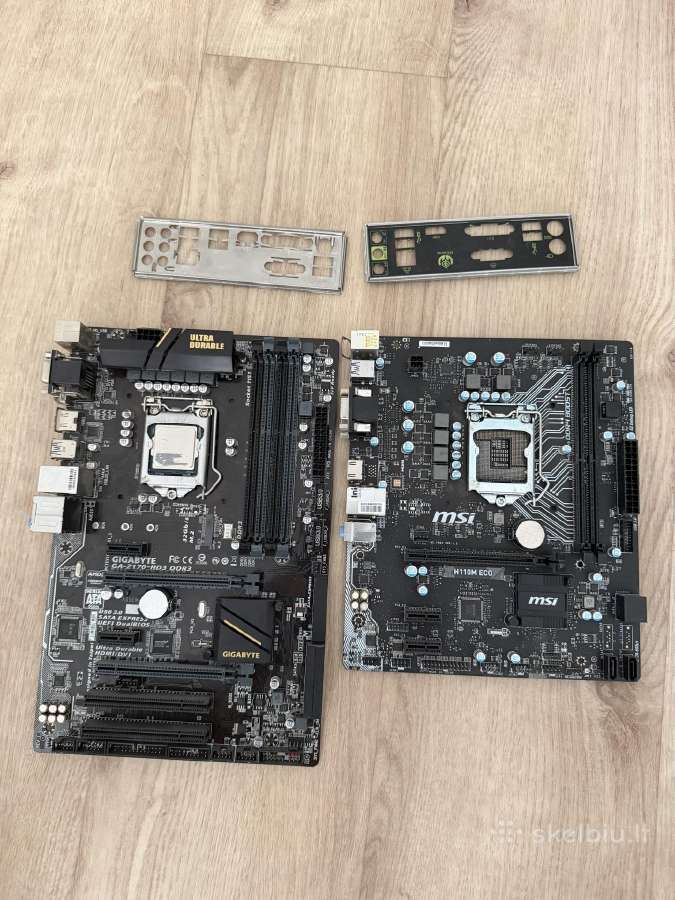 MB+cpu+RAM+SSD+HDD - nuotraukos Nr. 4