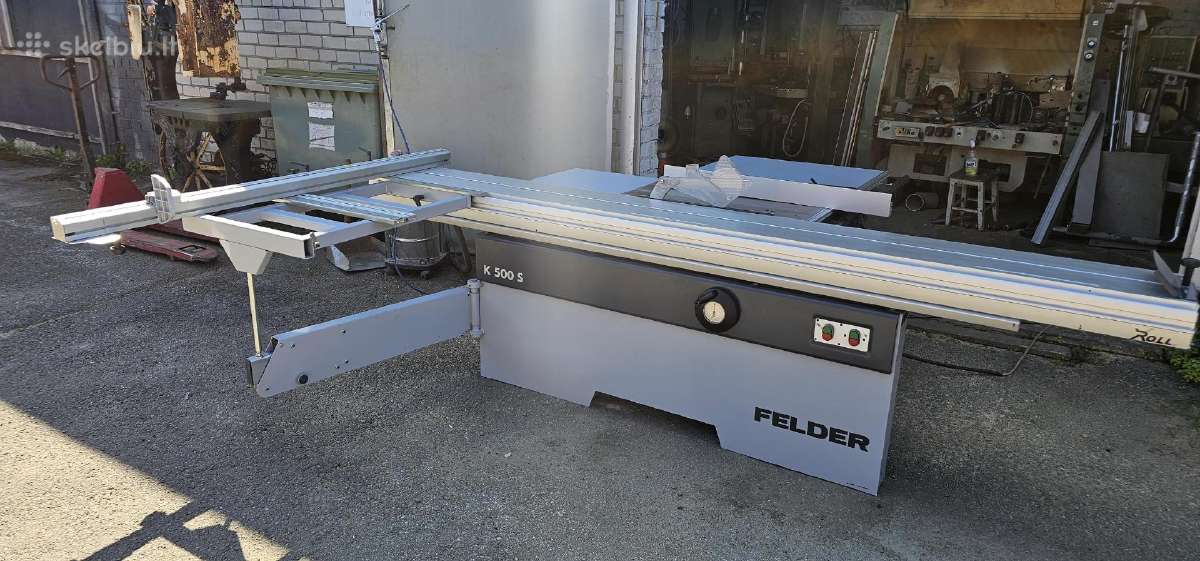 Formatinio pjovimo staklės Felder K500s 2023m. - nuotraukos Nr. 6