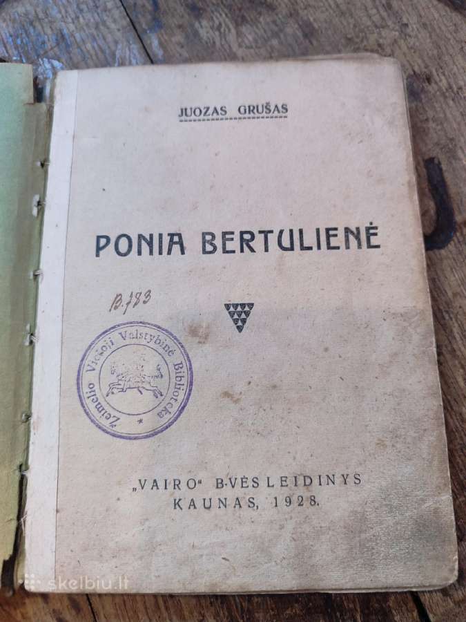 Tarpukario knyga - nuotraukos Nr. 2