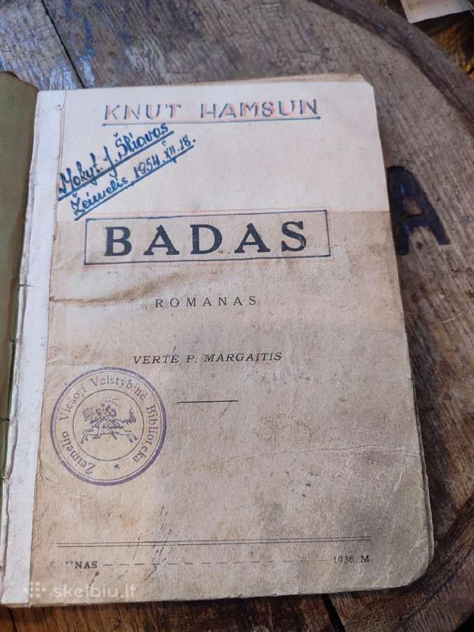 Tarpukario knyga - nuotraukos Nr. 2