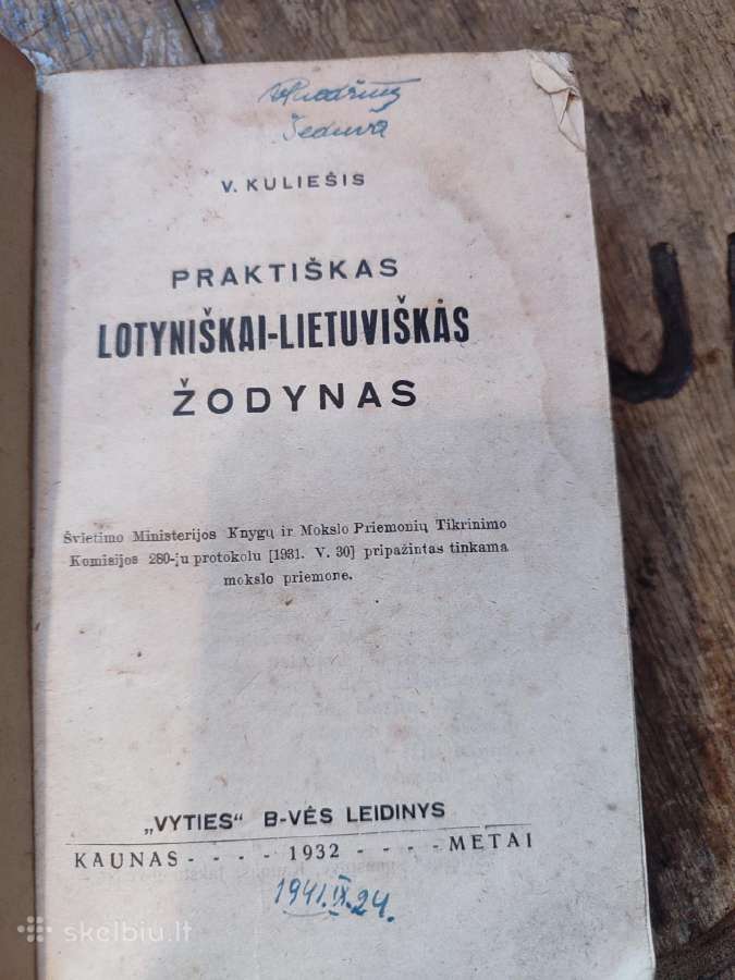 Tarpukario knyga - nuotraukos Nr. 2
