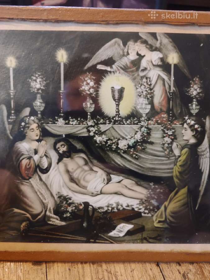 Religija tarpukario litografijos - nuotraukos Nr. 3