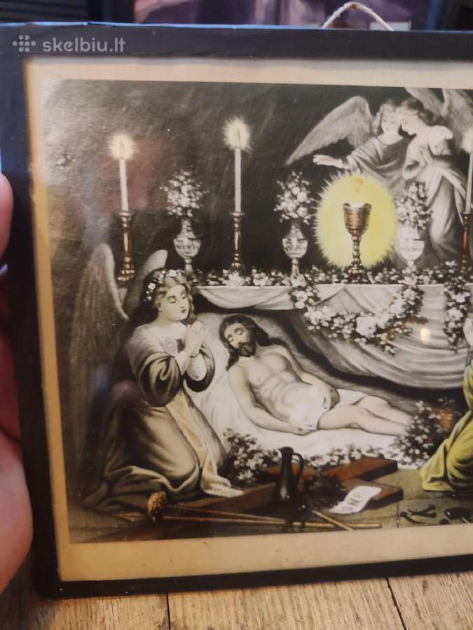 Religija tarpukario litografijos - nuotraukos Nr. 9