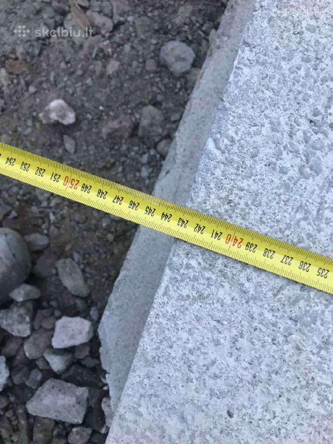Pamatu blokai ir betoninės kelio plokštes - nuotraukos Nr. 2