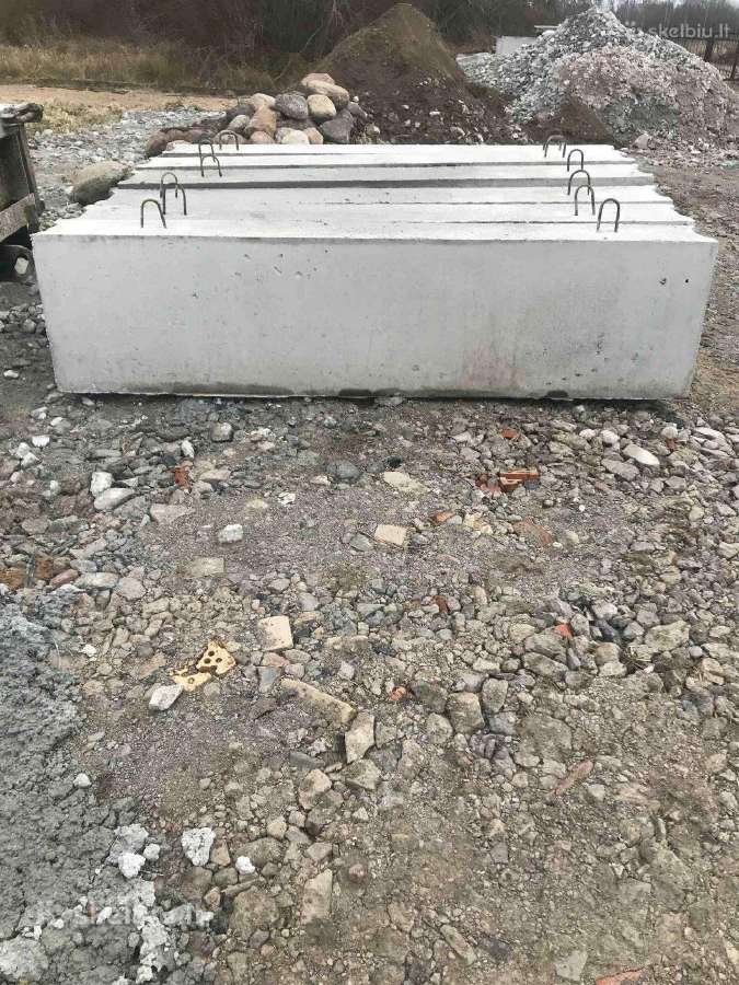 Pamatu blokai ir betoninės kelio plokštes - nuotraukos Nr. 4