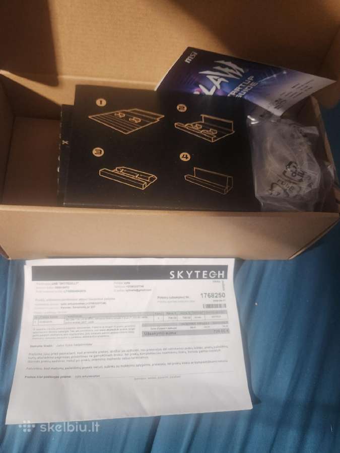 Msi claw 7ai+ a2wm 550 euru - nuotraukos Nr. 2