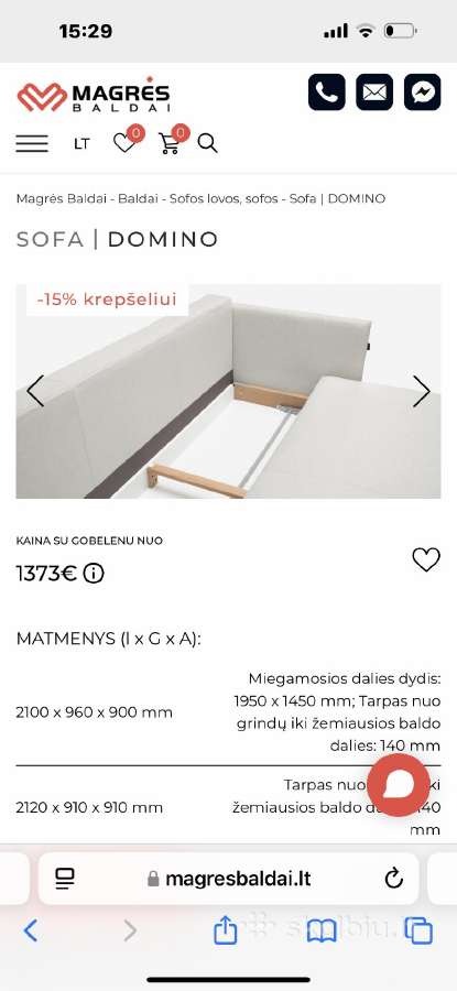 Sofa-lova - nuotraukos Nr. 4