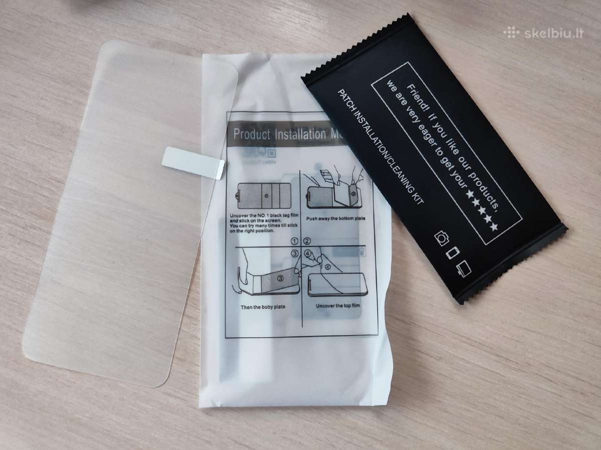 Xiaomi 12 Lite dėklas + ekrano apsauginė plėvelė - nuotraukos Nr. 4