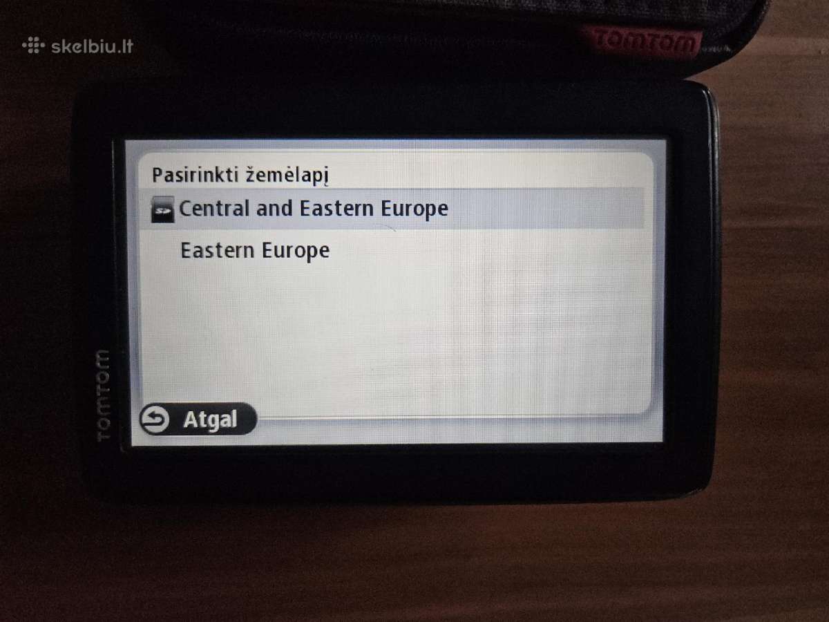 Navigacija Tomtom - nuotraukos Nr. 3