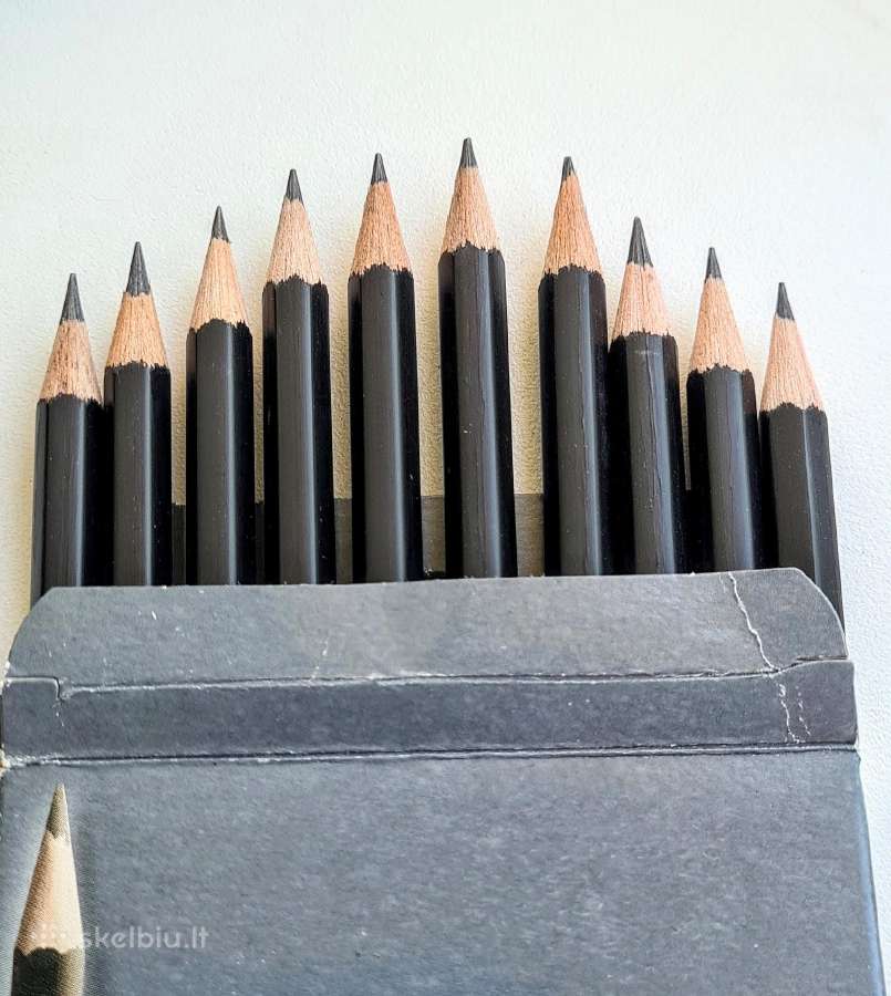 Grafitiniai pieštukai - nuotraukos Nr. 2
