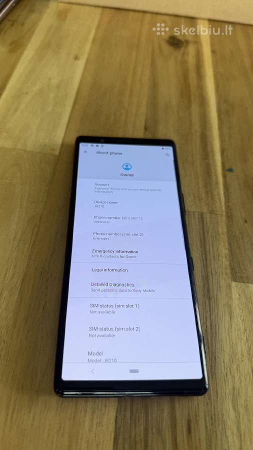 Sony Xperia 5 128gb - nuotraukos Nr. 3