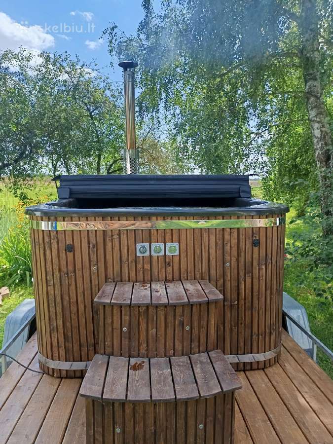 Kvadratiniai kubilai ir pirtys su priešpirčiais - nuotraukos Nr. 25
