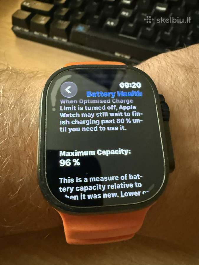 Apple watch Ultra 2 (Utenoje) - nuotraukos Nr. 4