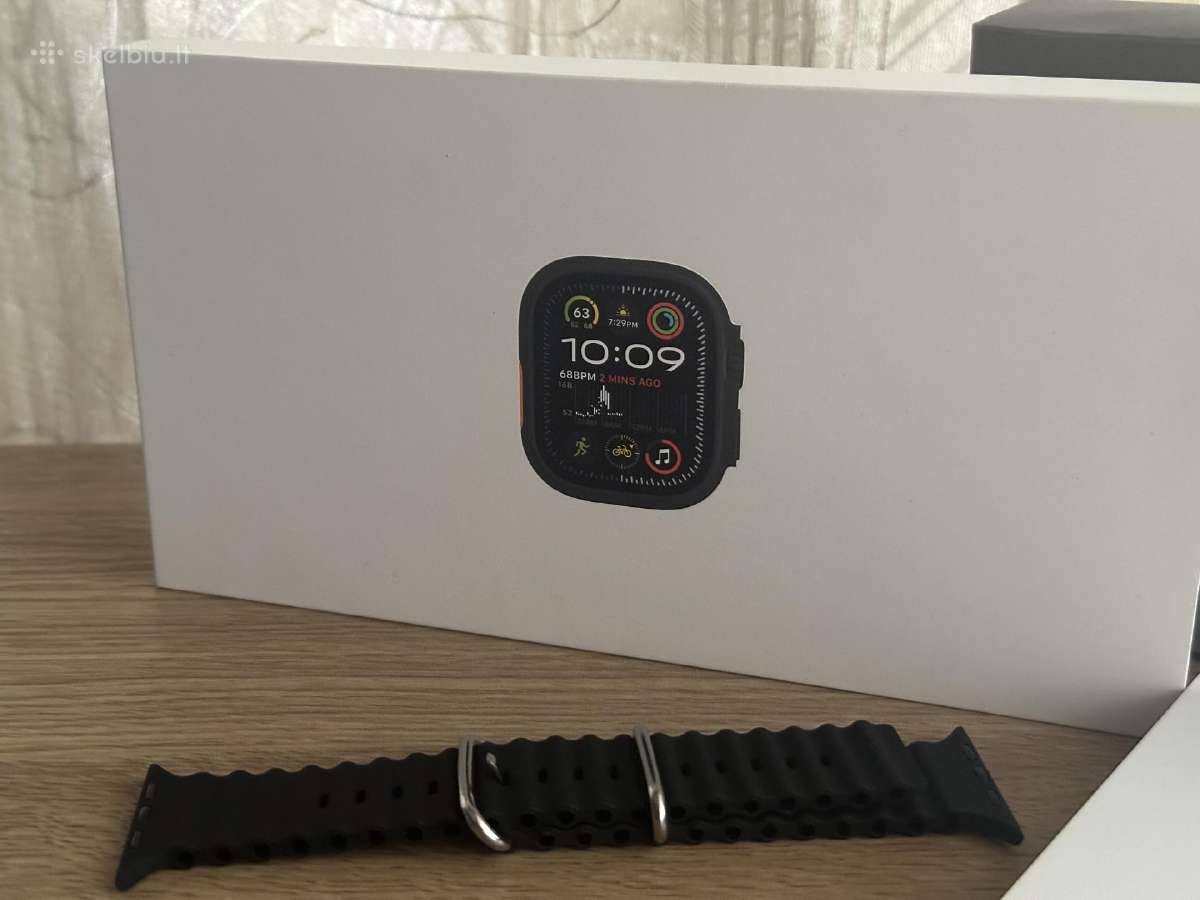 Apple Watch Ultra 2 Black - nuotraukos Nr. 4