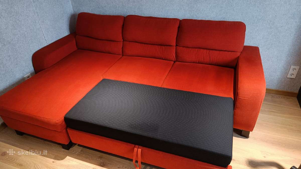 Sofa su miegamaja funkcija - nuotraukos Nr. 2