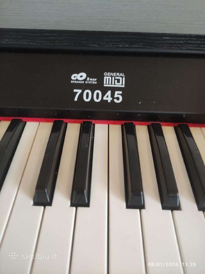Skaitmeninis pianinas, 88 klavišai is Vida XL - nuotraukos Nr. 2
