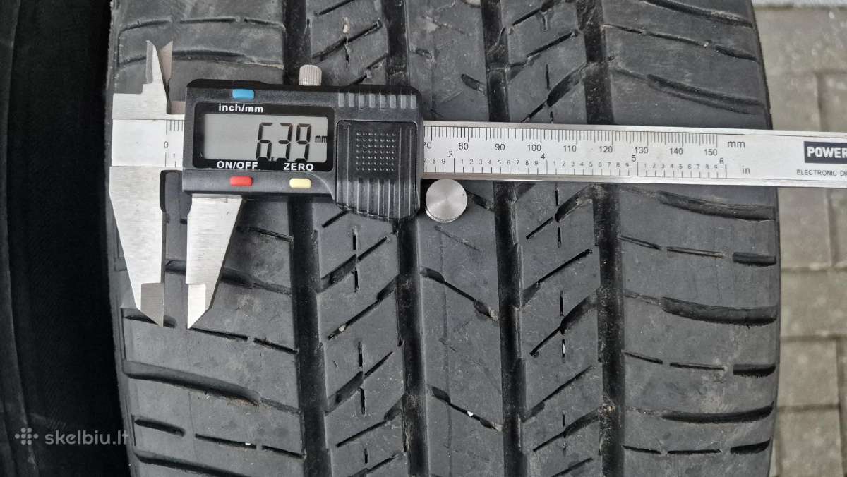 Keturios vasarinės 225/55 R18 Bridgestone - nuotraukos Nr. 2