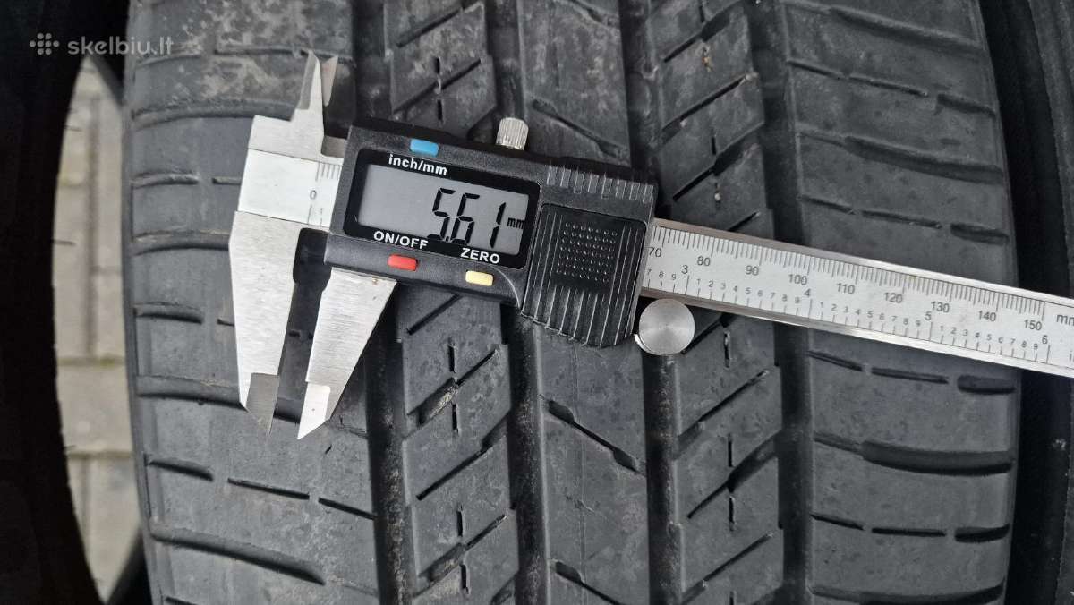 Keturios vasarinės 225/55 R18 Bridgestone - nuotraukos Nr. 4