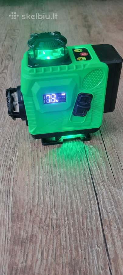 4d lazerinis 16 linijų , 360 laipsnių nivelyras - nuotraukos Nr. 5