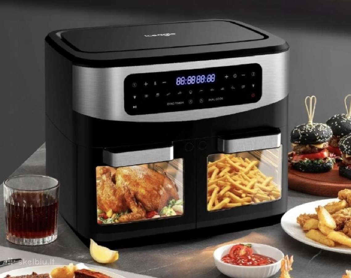 Nauja, pigiai, air fryer gruzdintuvė 12l , 2600w - nuotraukos Nr. 2