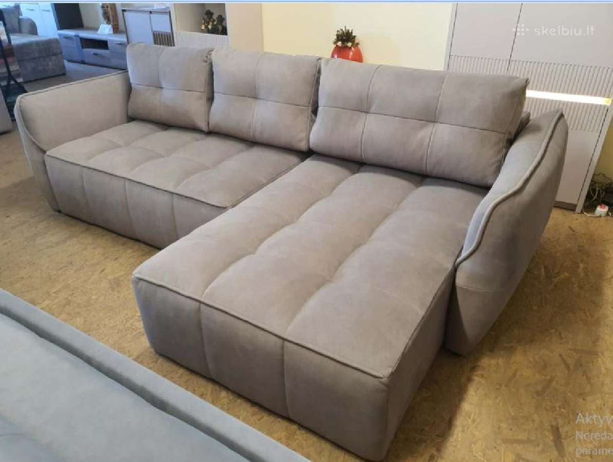Sofa-lova su kampu,minkštas kampas - nuotraukos Nr. 12