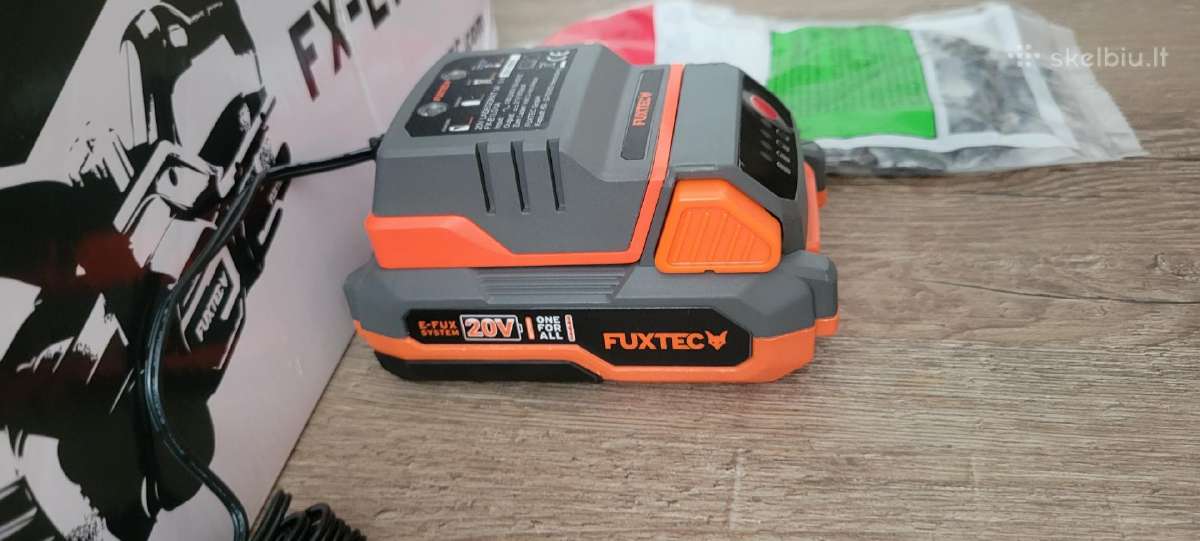 Akumuliatorinis Pjūklas Fuxtec 20v - nuotraukos Nr. 5