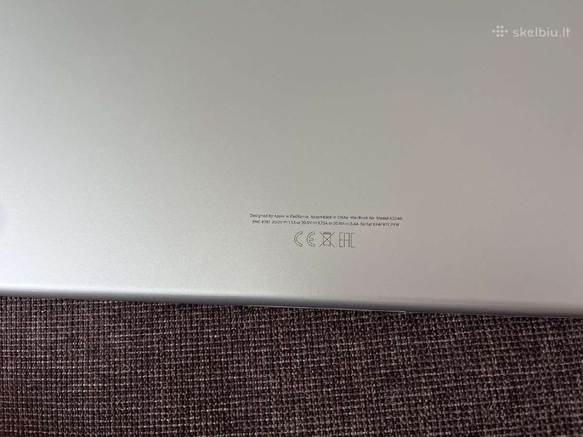 Apple MacBook Air M4 16/256 - nuotraukos Nr. 3