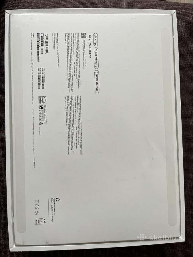 Apple MacBook Air M4 16/256 - nuotraukos Nr. 10