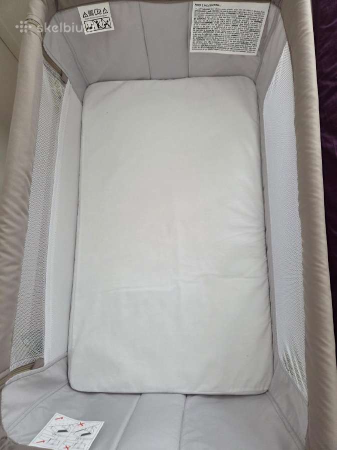 Chicco Next2me lovytė Essential Beige - nuotraukos Nr. 6