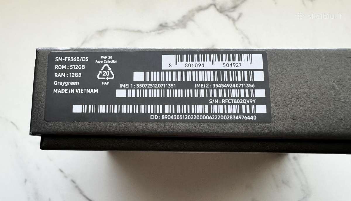 Samsung Galaxy Fold 4 - nuotraukos Nr. 9