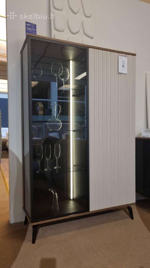 Modernus svetainės komplektas su LED apšvietimu - nuotraukos Nr. 2