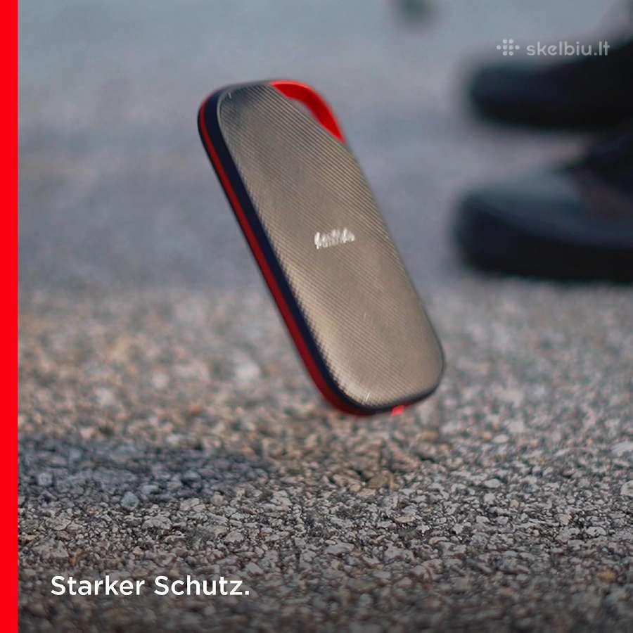 Sandisk Extreme Pro Portable SSD 3800mb/s 2 TB - nuotraukos Nr. 8