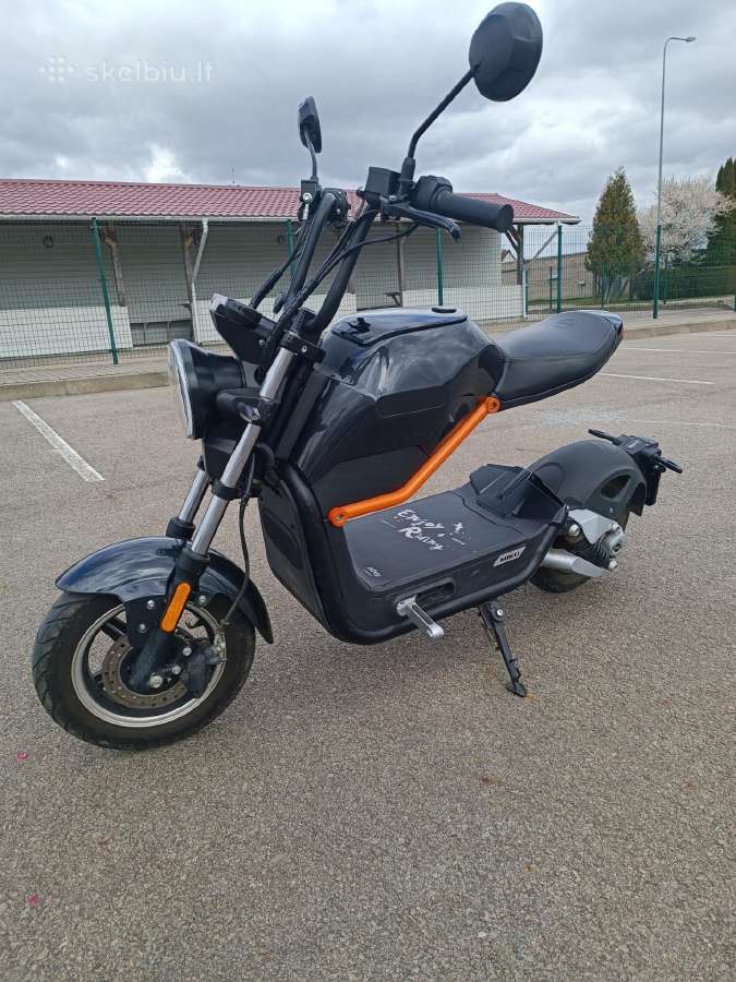 Elektrinis motoroleris - nuotraukos Nr. 5