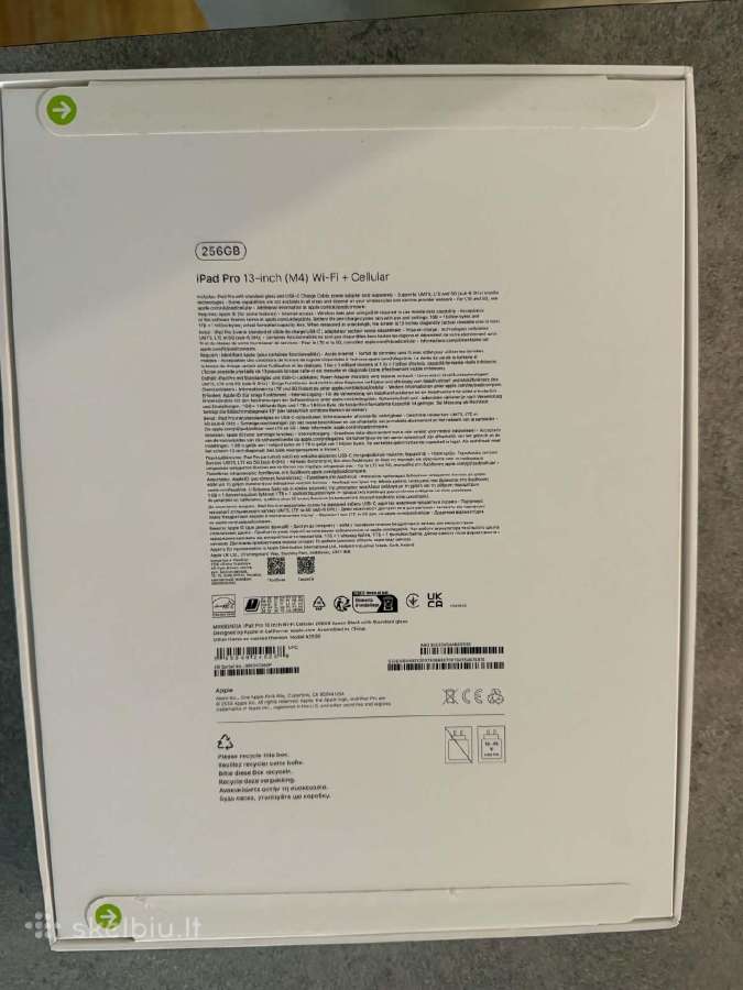 iPad Pro 13-inch (M4) 256gb - nuotraukos Nr. 2