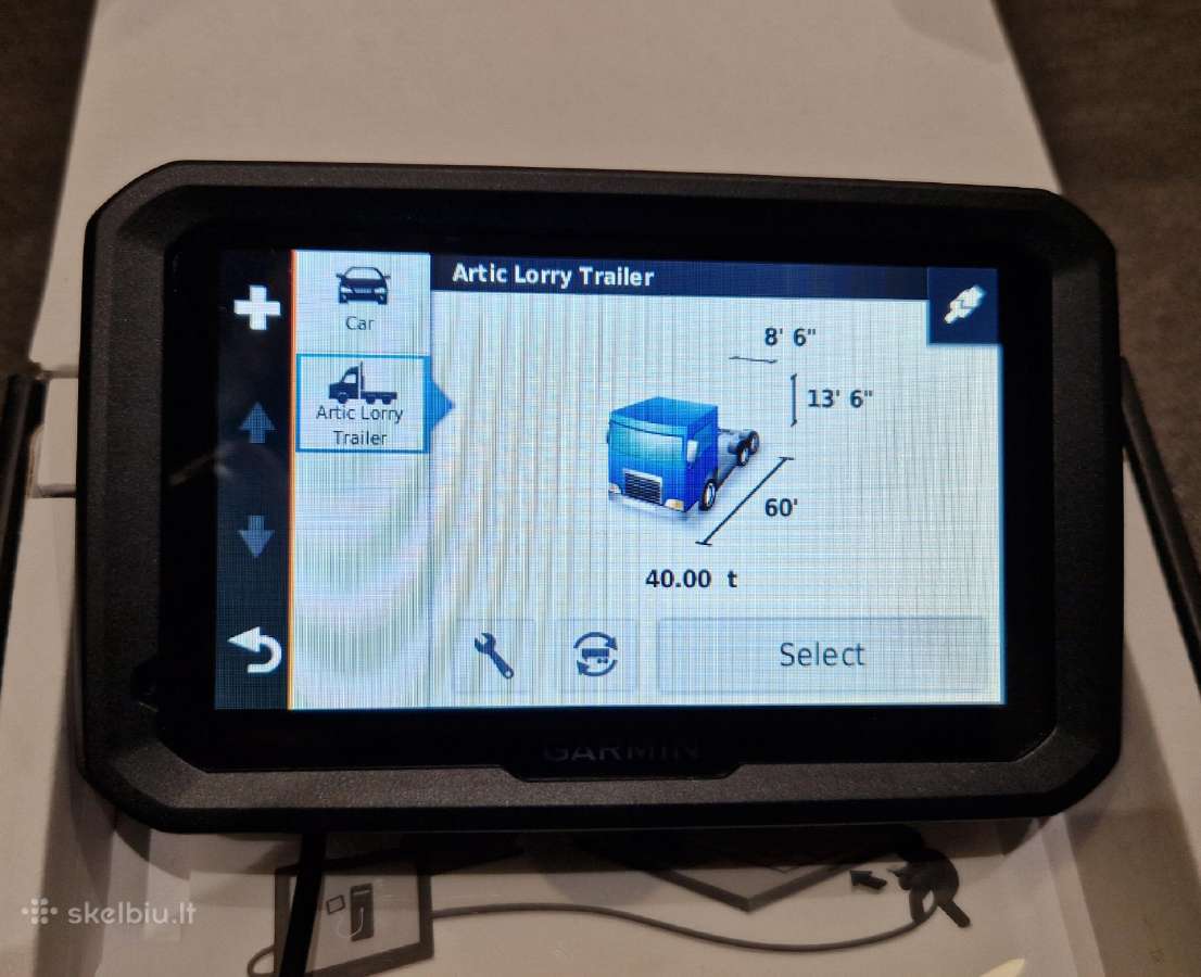 Garmin Dezl 570 Lmt GPS Navigacija - nuotraukos Nr. 6