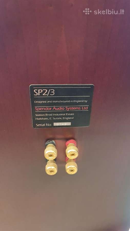 Spendor Sp2/3 kolonėlės (Rosewood) - nuotraukos Nr. 7